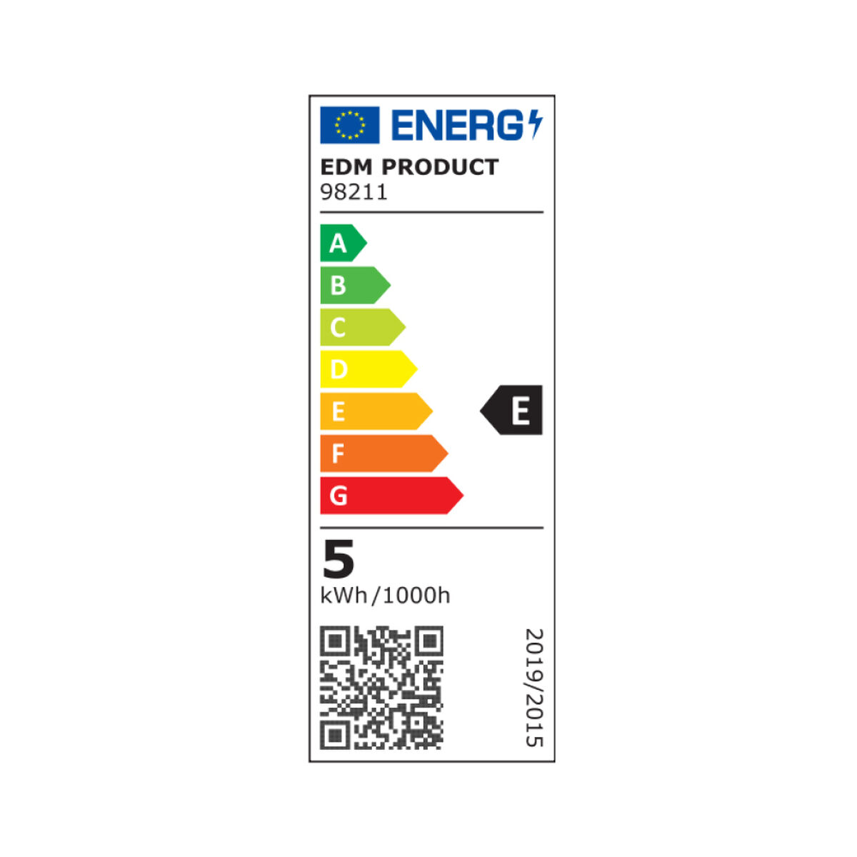 LED-lampa EDM 98211 E 5 W 46 W G9 575 Lm Ø 1,43 x 6,45 cm (4000 K) - 5