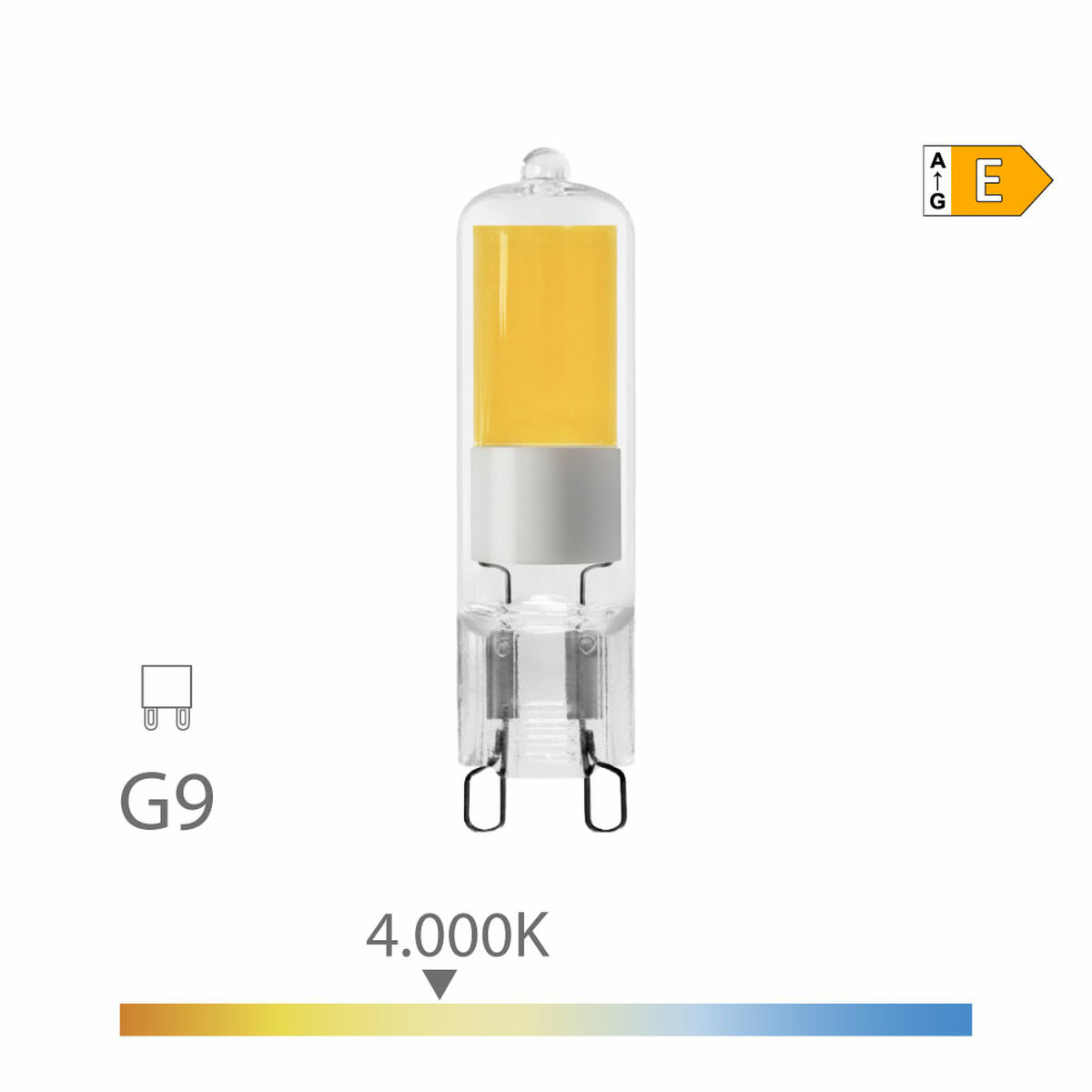LED-lampa EDM 98211 E 5 W 46 W G9 575 Lm Ø 1,43 x 6,45 cm (4000 K)