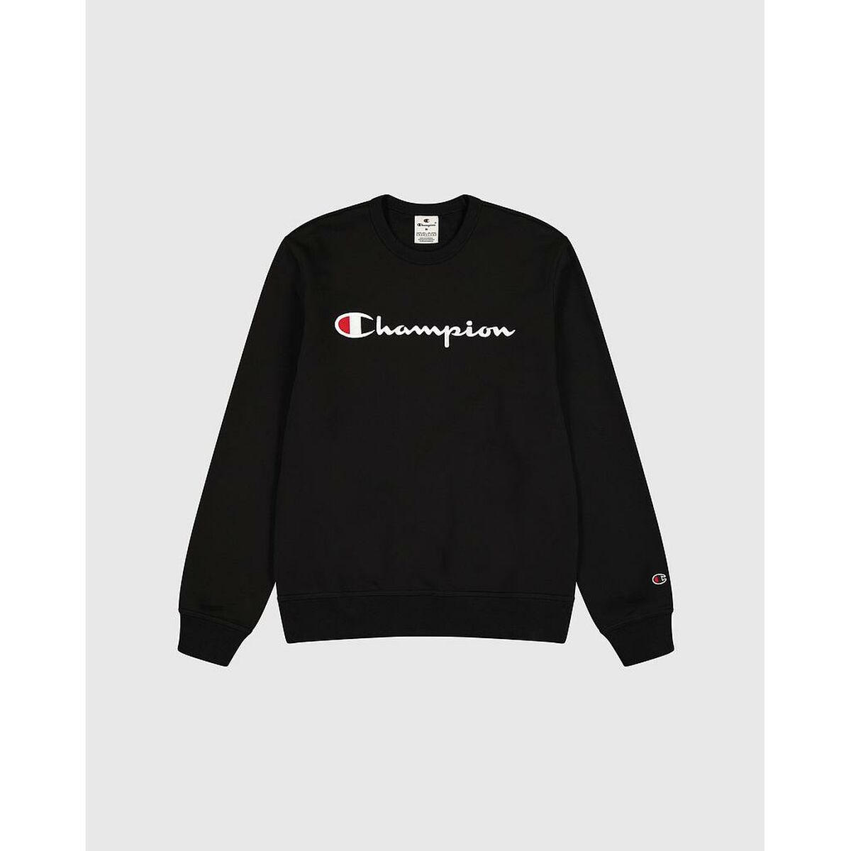 Tröja utan huva Herr Champion CREWNECK SWEATSHIRT 220254 NBK Svart - 2