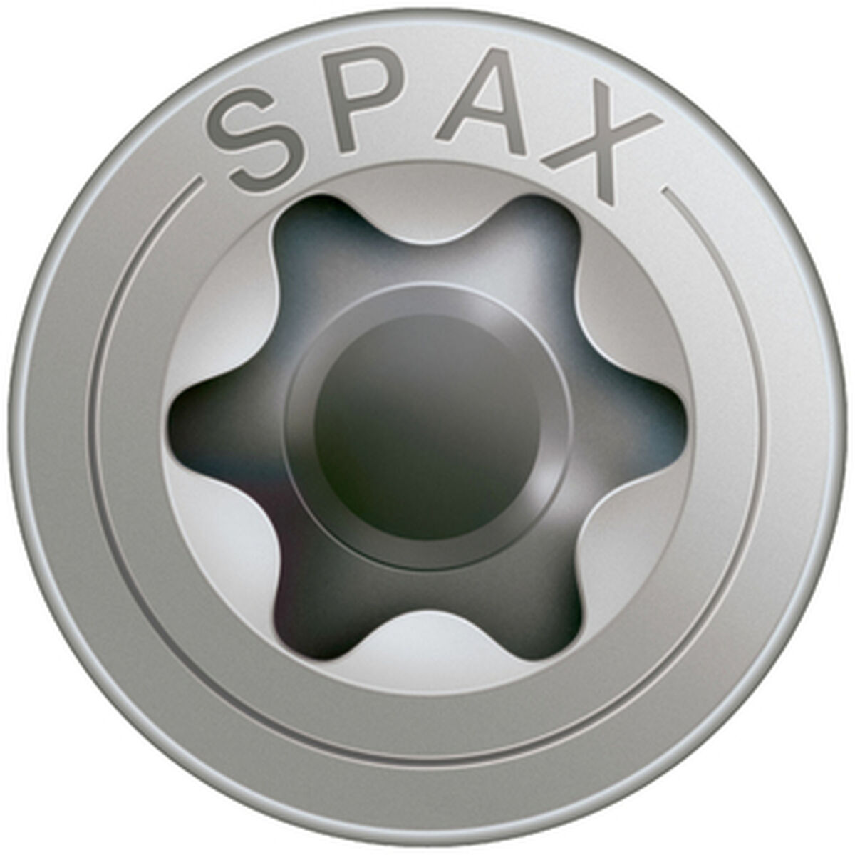 Låda med skruvar SPAX Delvis rulle 4 x 40 mm Platt huvud (25 antal) - 3