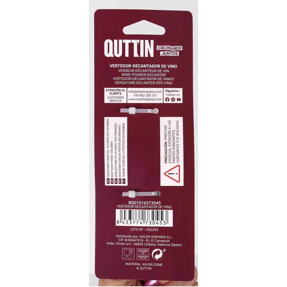 Hällpropp Quttin Transparent 2,5 x 16 cm (24 antal) - 7