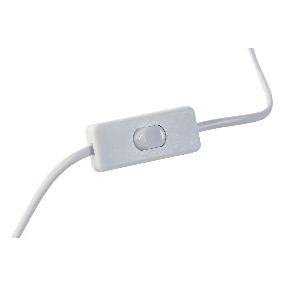 Bordslampa Home ESPRIT Vit Beige Metall 25 W 220 V 20 x 20 x 43 cm (2 antal) - 3