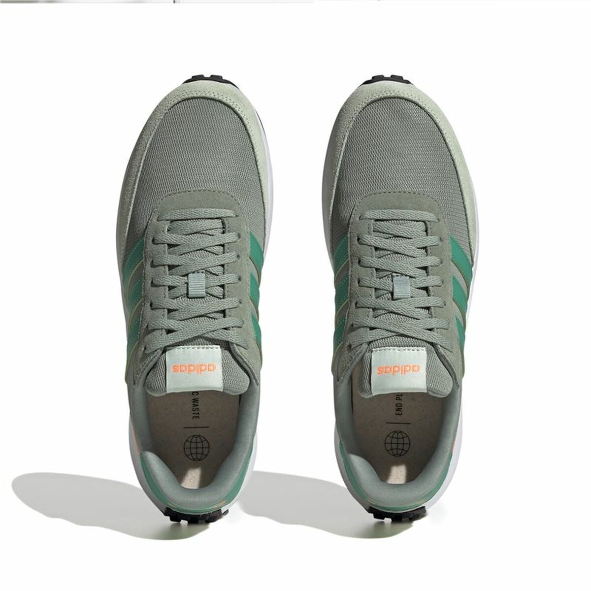 Sportskor Casual Herr Adidas Run 70s Mörkgrön - 4