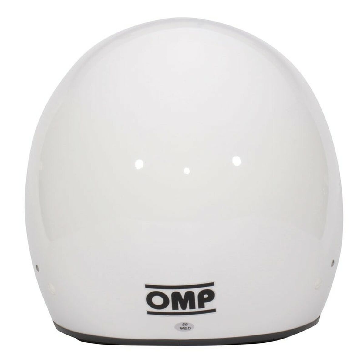 Helhjälm OMP GP-R Vit XS