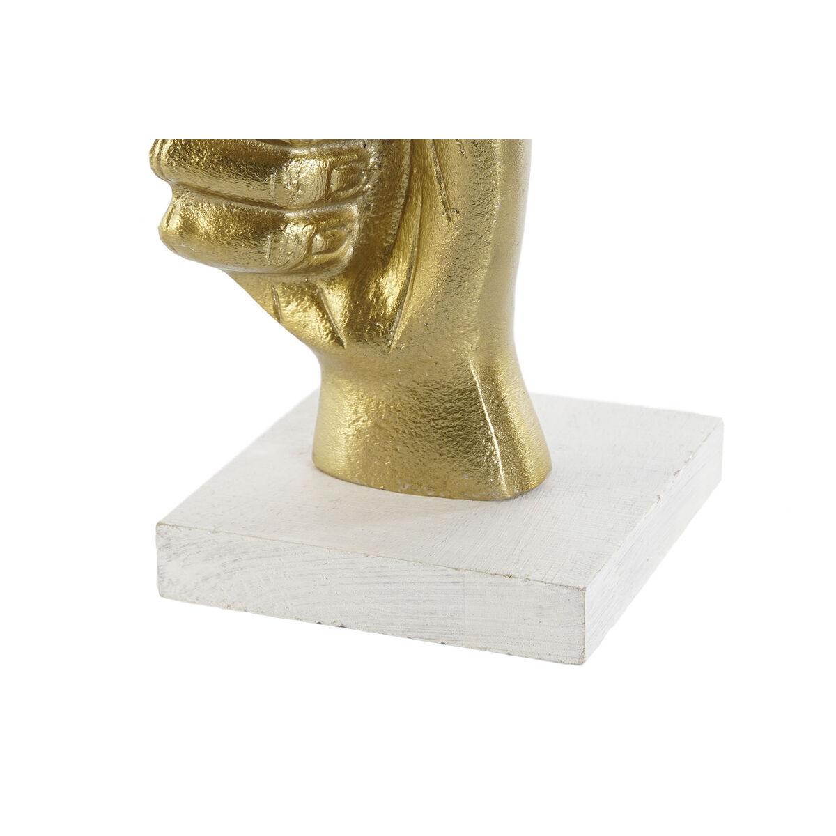 Prydnadsfigur DKD Home Decor Svart 10 x 10 x 20 cm Loft Händer (3 antal) - 2