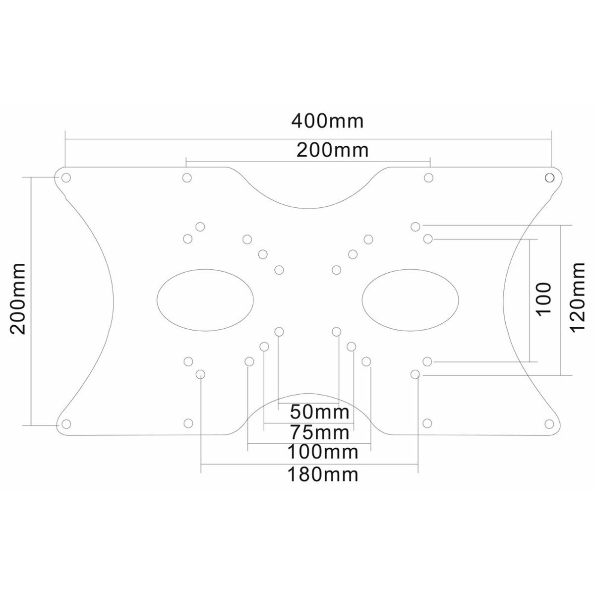 Väggplatta Neomounts FPMA-VESA400 35 kg - 2