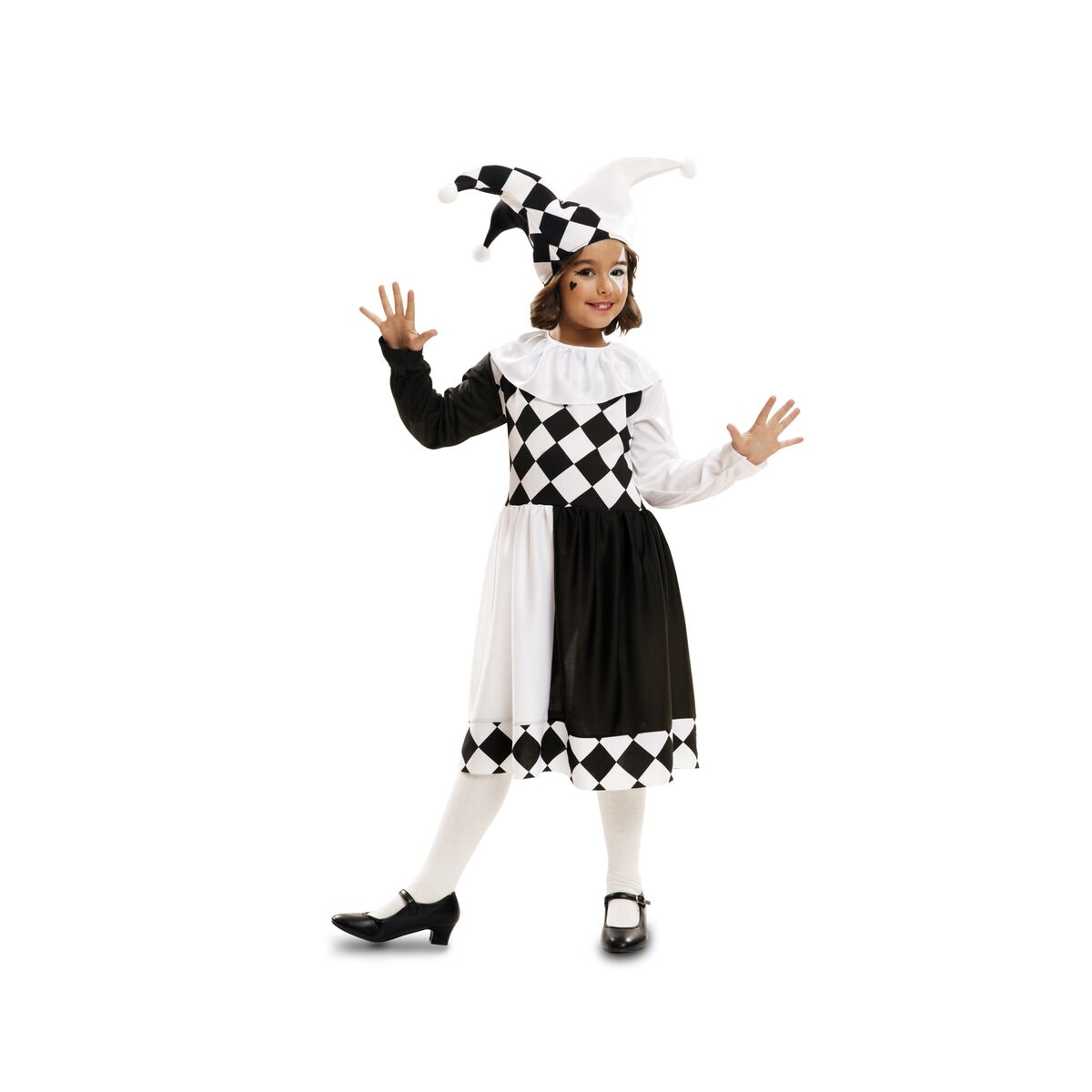 Maskeraddräkt för barn My Other Me Harlekinfigur 5-6 år (2 Delar) - 3