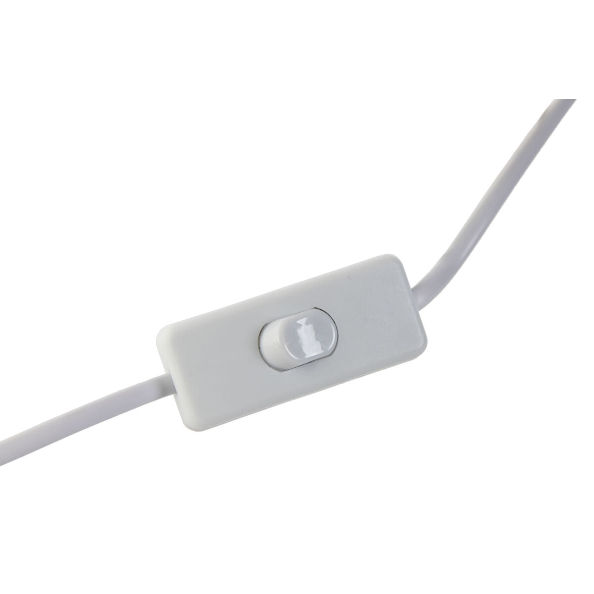 Bordslampa Home ESPRIT Vit Beige Metall Porslin 20 W 220 V 17,5 x 17,5 x 35 cm (2 antal) - 3