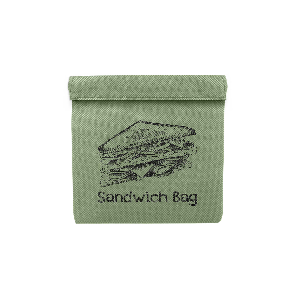 Set med återanvändningsbara livsmedelspåsar Quttin Lunchväska TNT (Non Woven) 3 Delar 18 x 18 cm (36 antal) - 3