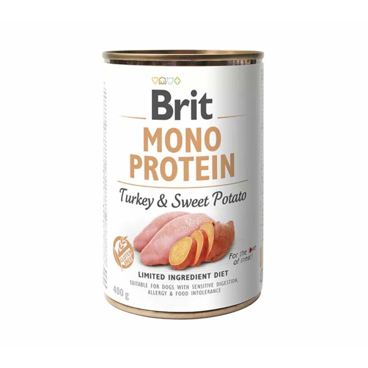 Våt mat Brit IMPORT-54096 Kalkon Sötpotatis 400 g - 3