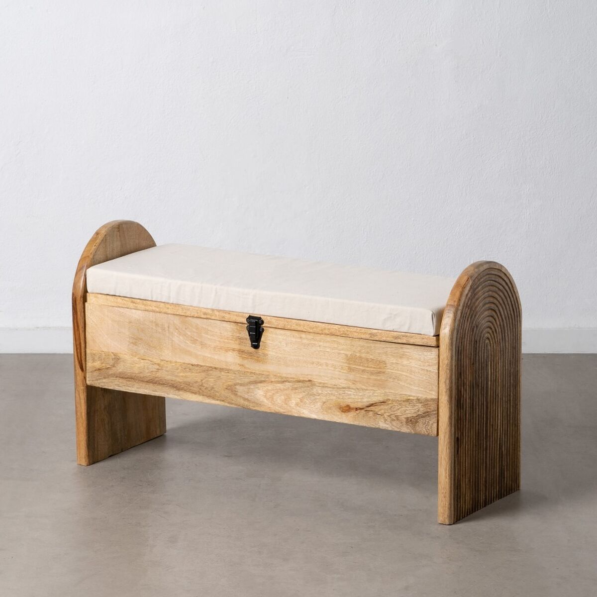 Koffert 100 x 35 x 56 cm Syntetmaterial Trä - 3