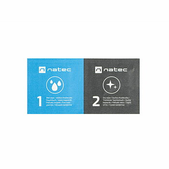 Desinfektionsdukar för Elektroniska Apparater Natec NSC-1797 (50 Delar) (50 antal)