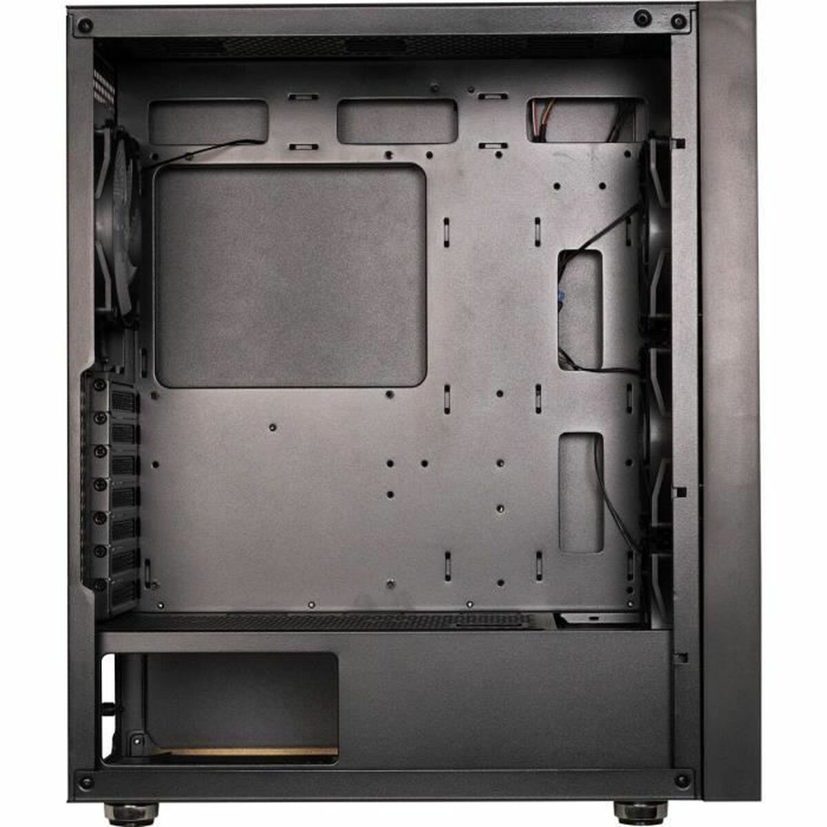 ATX Semitorn BitFenix Ares Svart - 4