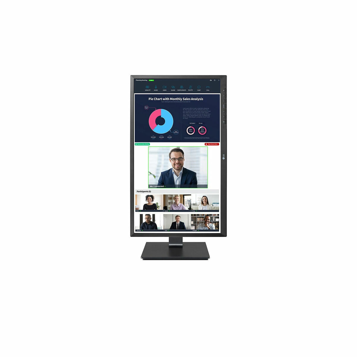 Monitor LG 24BP75CP-B Full HD 23,8" - 4