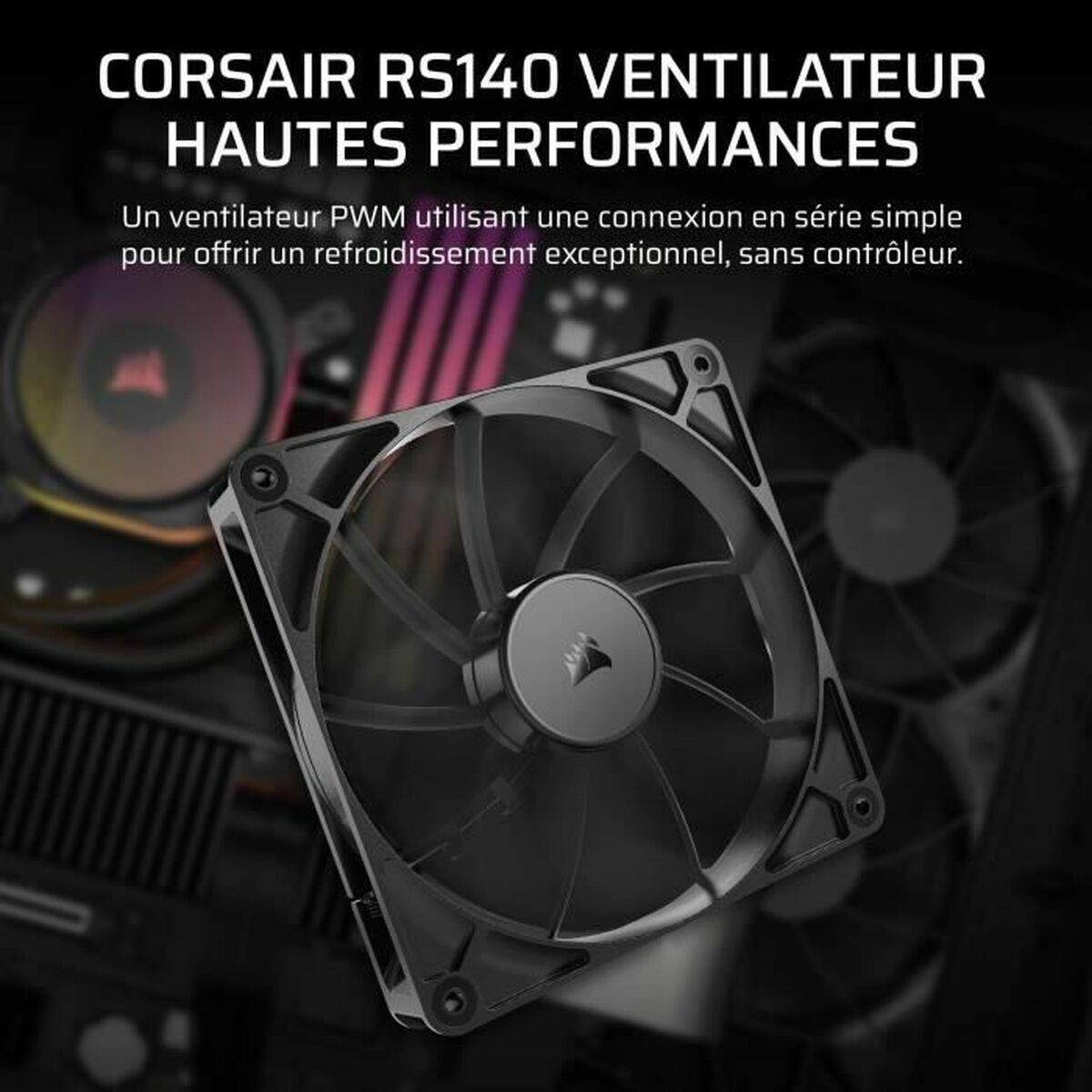 CPU-fläkt Corsair RS140 - 2