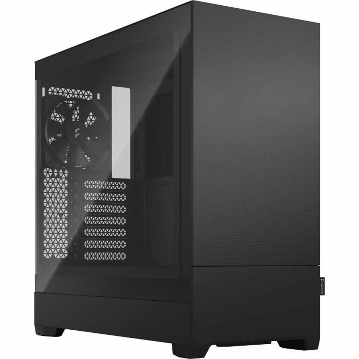 ATX Semitorn Fractal Pop Silent Svart - 4