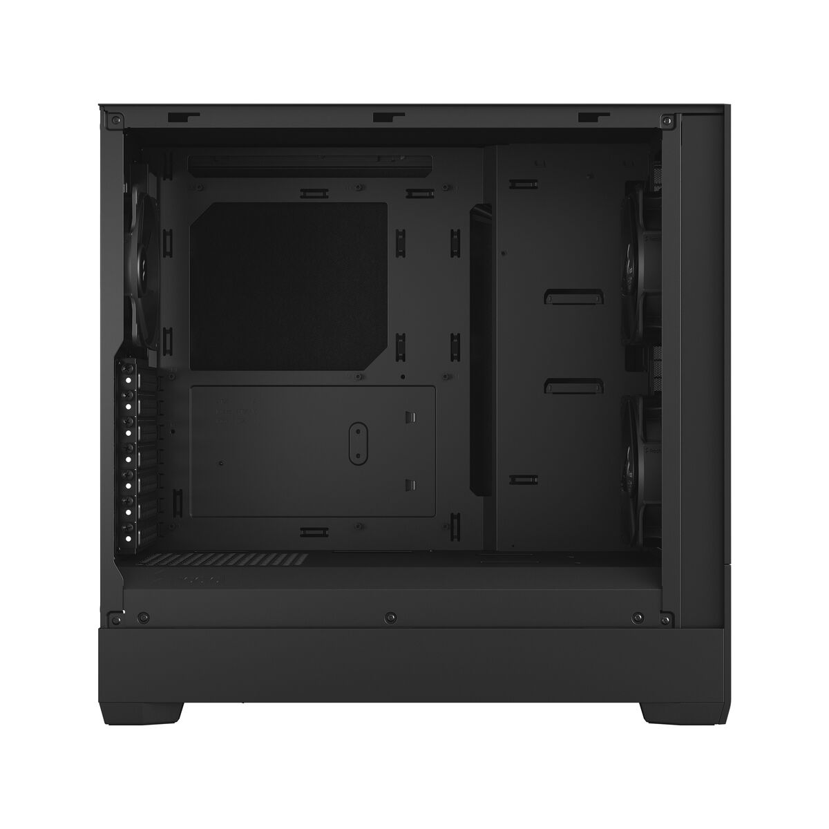 ATX Semitorn Fractal Pop Silent Svart - 7