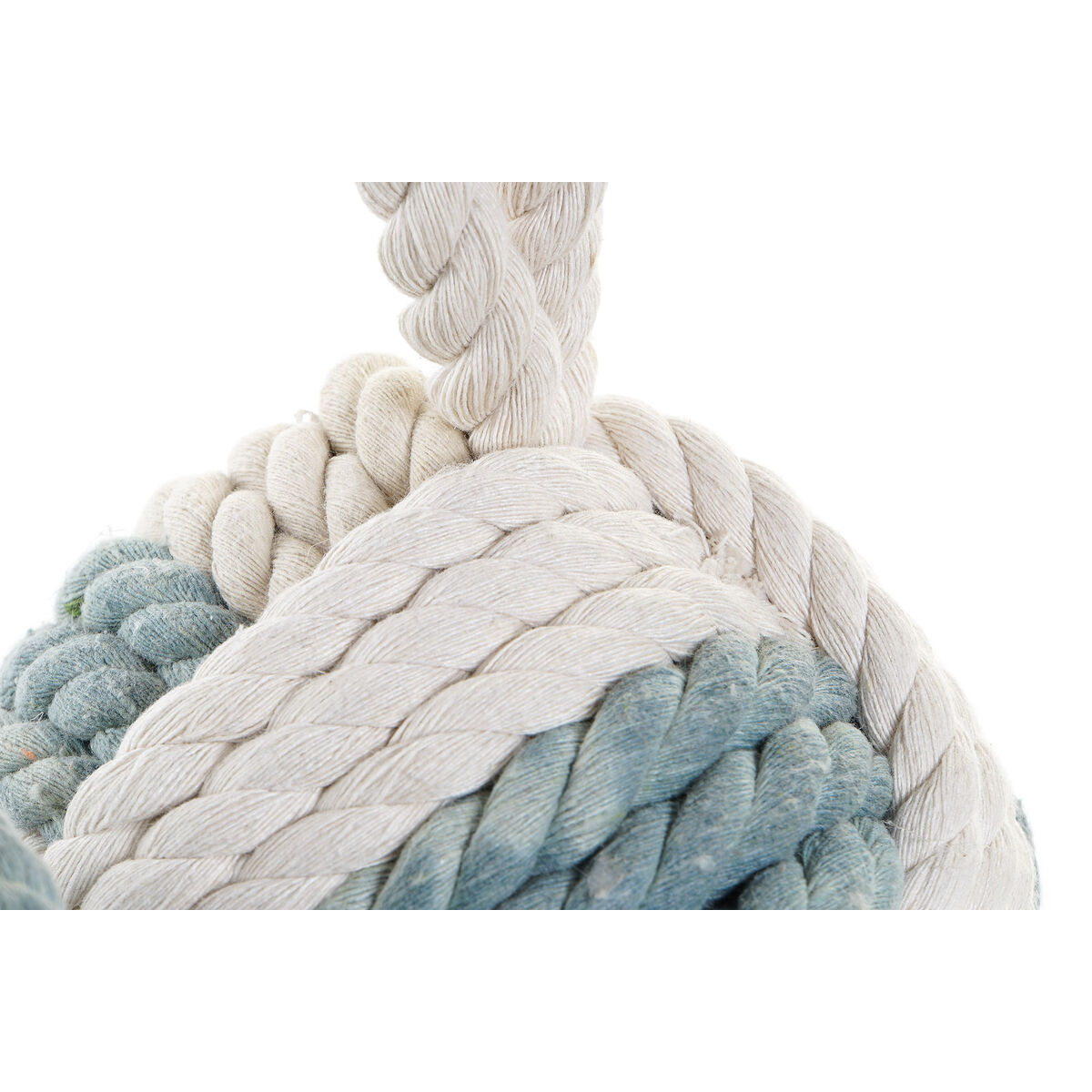 Prydnadsfigur DKD Home Decor Blå Brun Vit Knut 14 x 14 x 28 cm Medelhavs (3 Delar) - 2