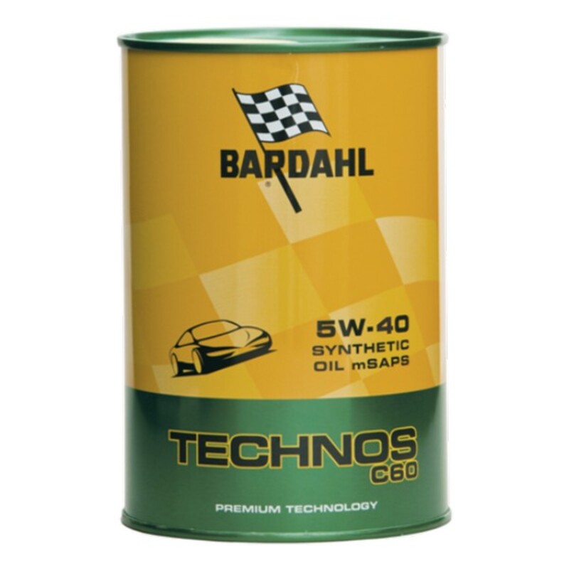 Bilmotorolja Bardahl TECHNOS C60 Exceed SAE 5W 40 (1L) - 2