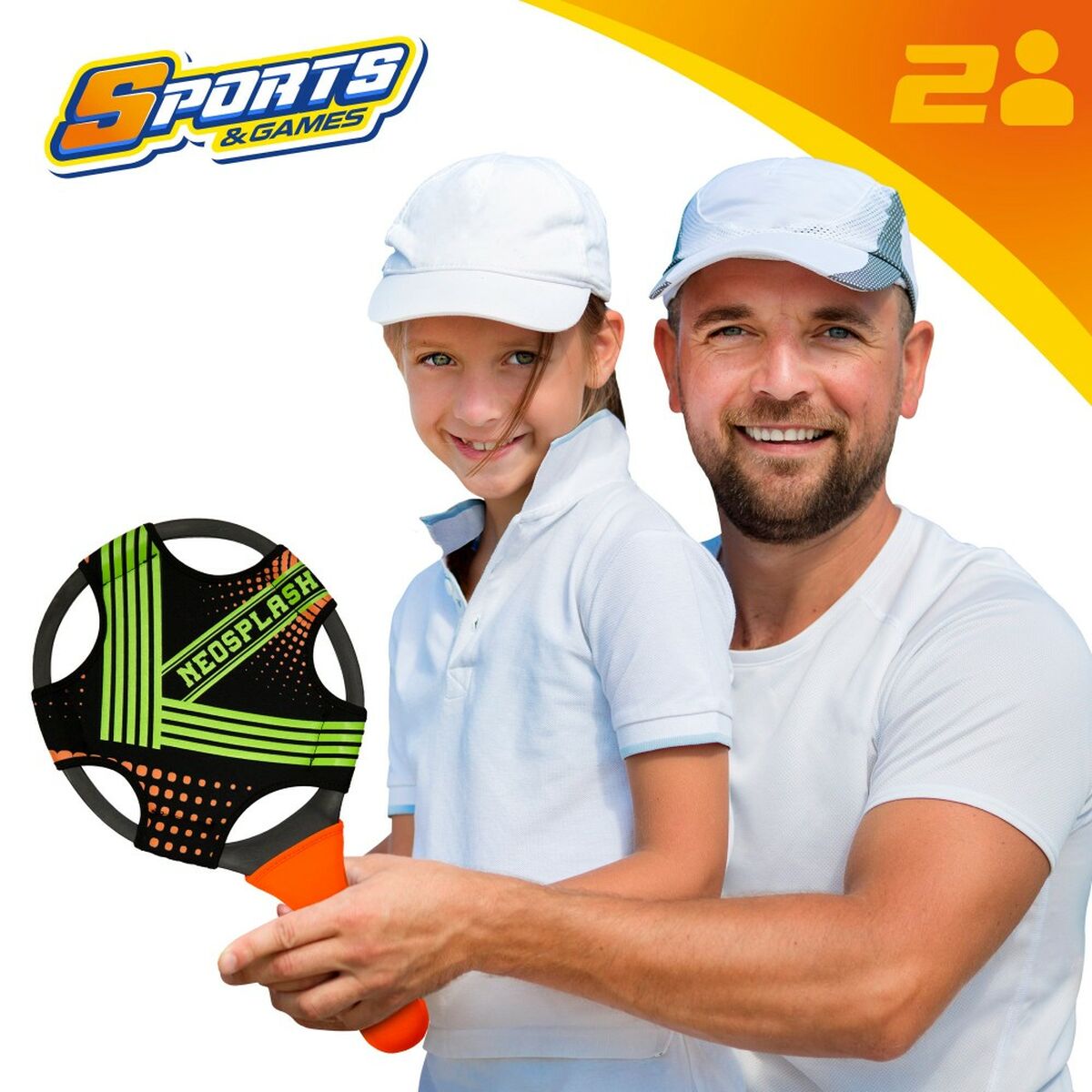 Strandspadar med boll Colorbaby Neopren Plast (6 antal) - 13