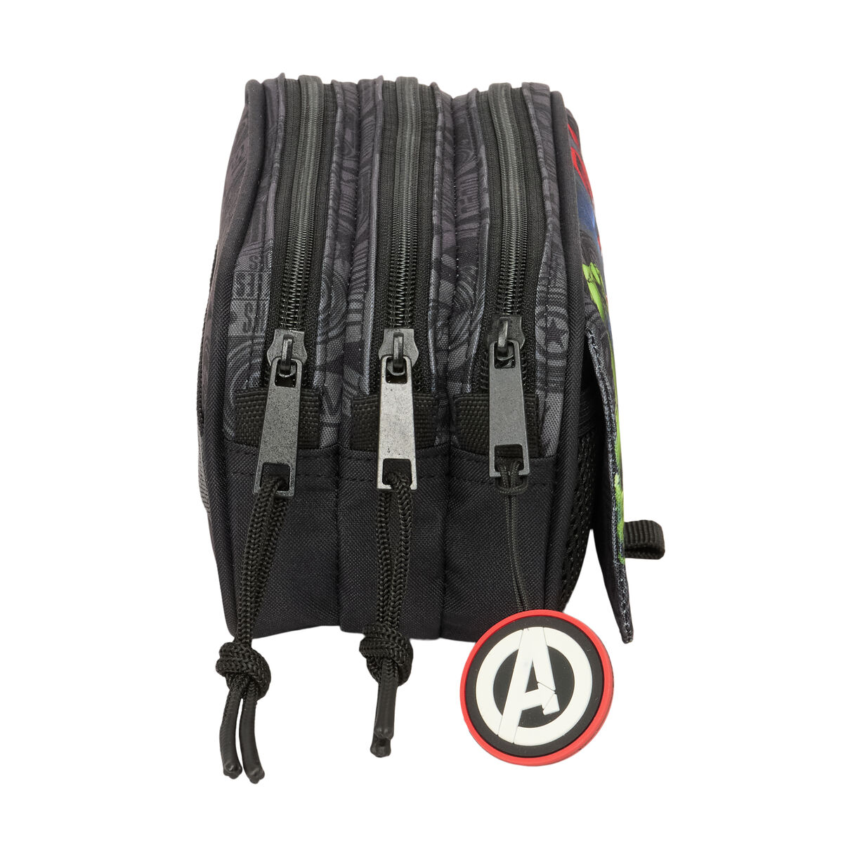 Tredubbel Carry-all The Avengers Vendetta Svart 21,5 x 10 x 8 cm - 4
