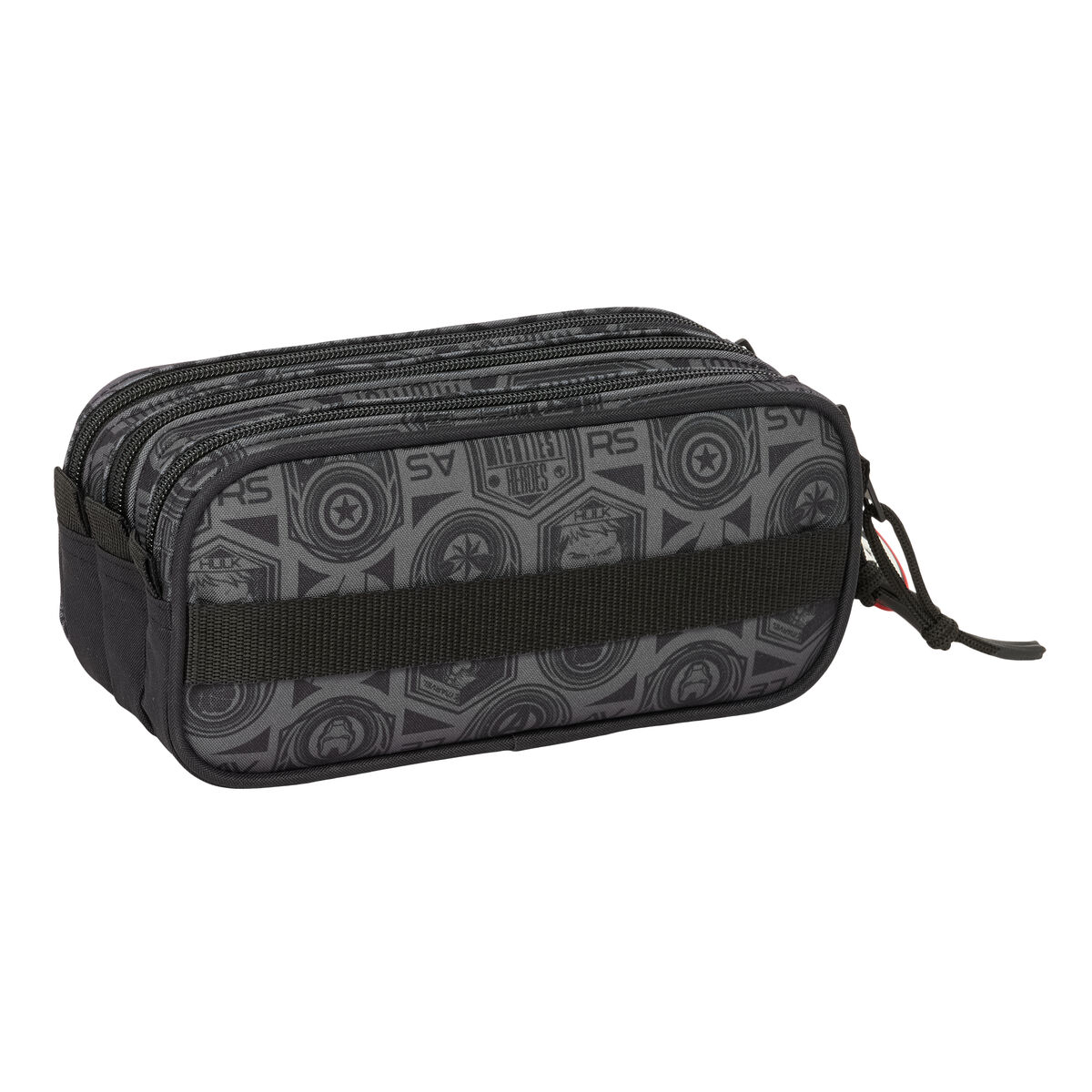 Tredubbel Carry-all The Avengers Vendetta Svart 21,5 x 10 x 8 cm - 2