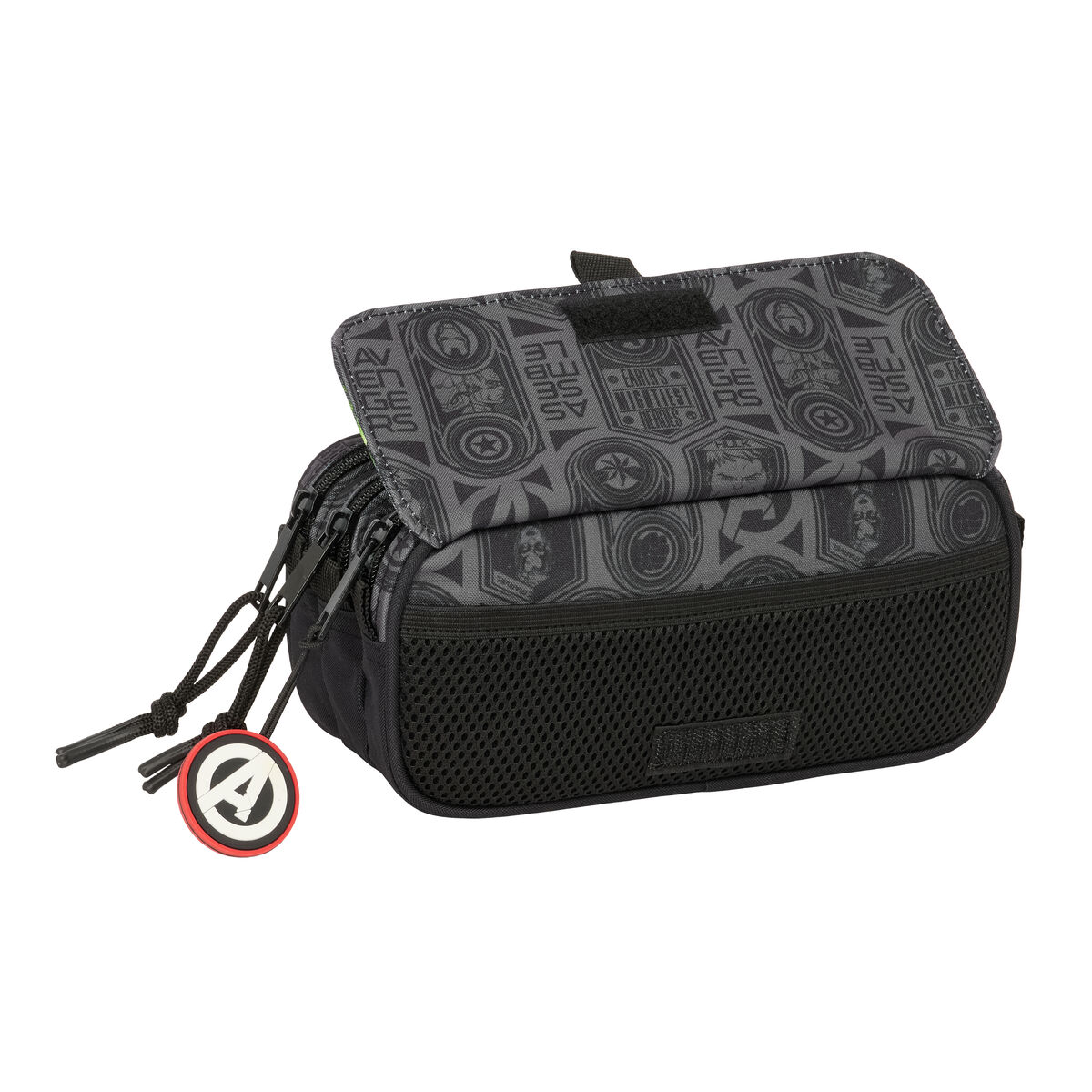 Tredubbel Carry-all The Avengers Vendetta Svart 21,5 x 10 x 8 cm - 3