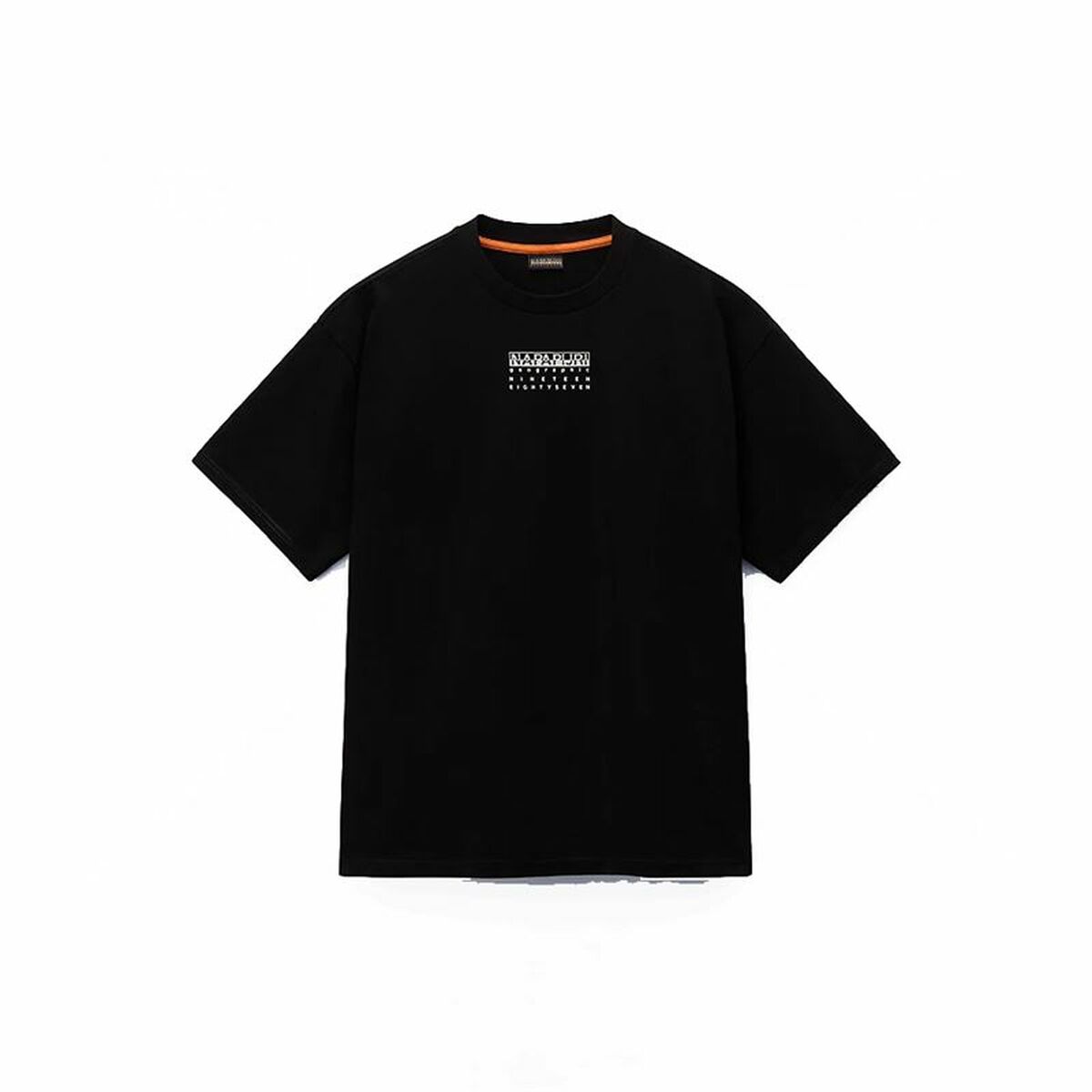 T-shirt med kortärm Herr Napapijri S-Premium Ss Svart
