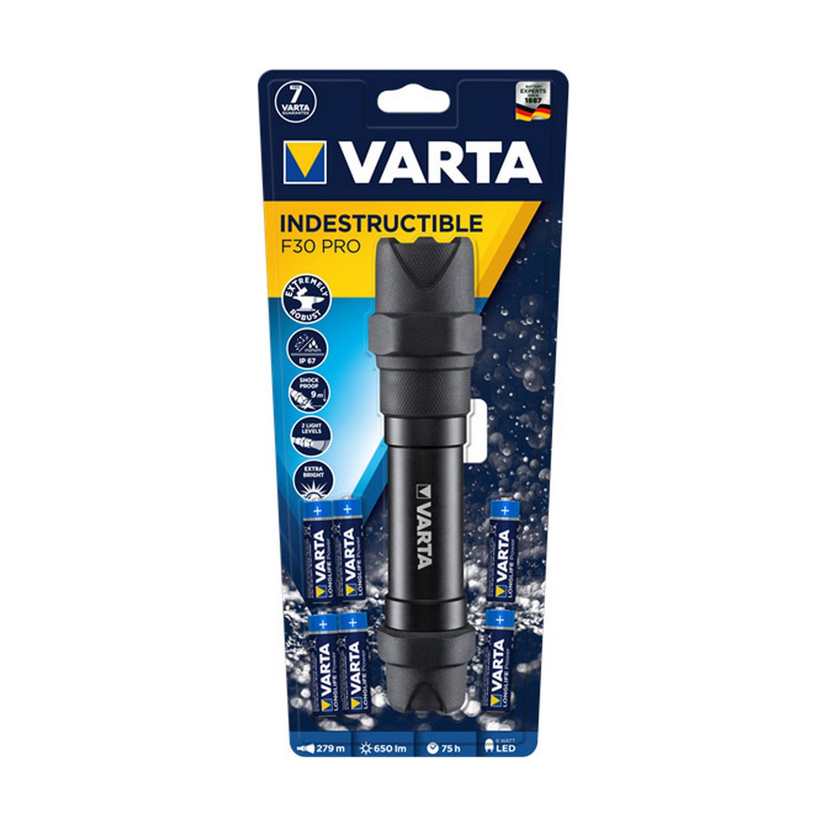 Ficklampa Varta f30 pro - 4