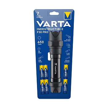 Ficklampa Varta f30 pro