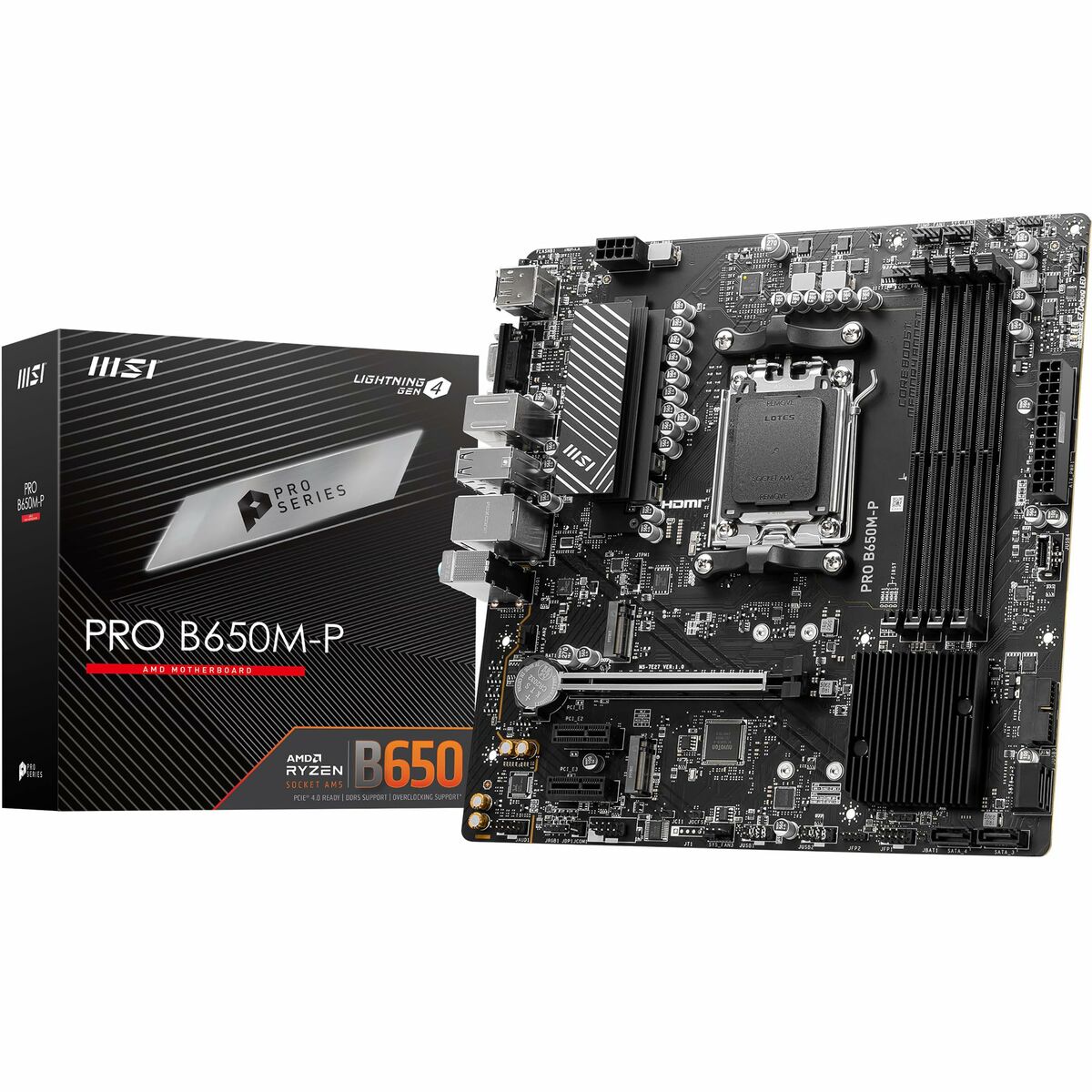 Moderkort MSI 911-7E27-001 AMD B650 AMD AM5