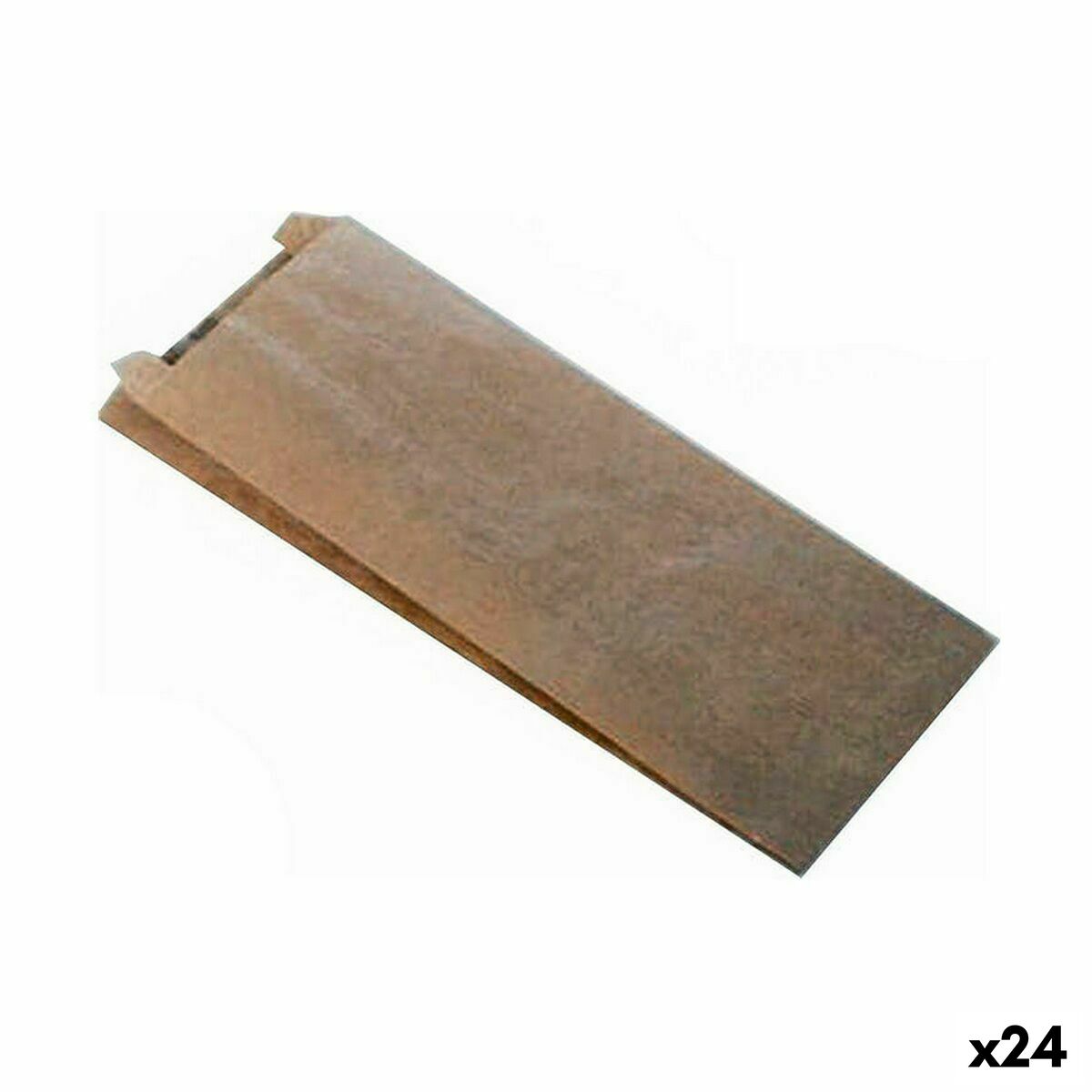 Lunchväska Algon kraftpapper 27 x 12 cm Engångsanvändning 30 Delar (24 antal)