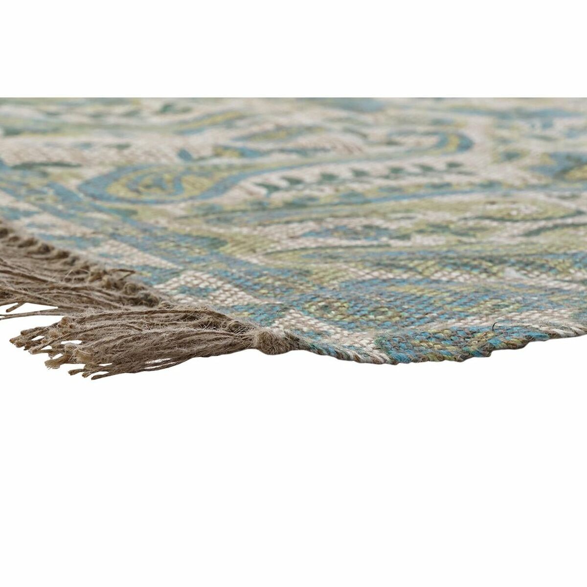 Matta DKD Home Decor 120 x 180 x 0,5 cm Röd Polyester Grön Arab (2 antal) - 13