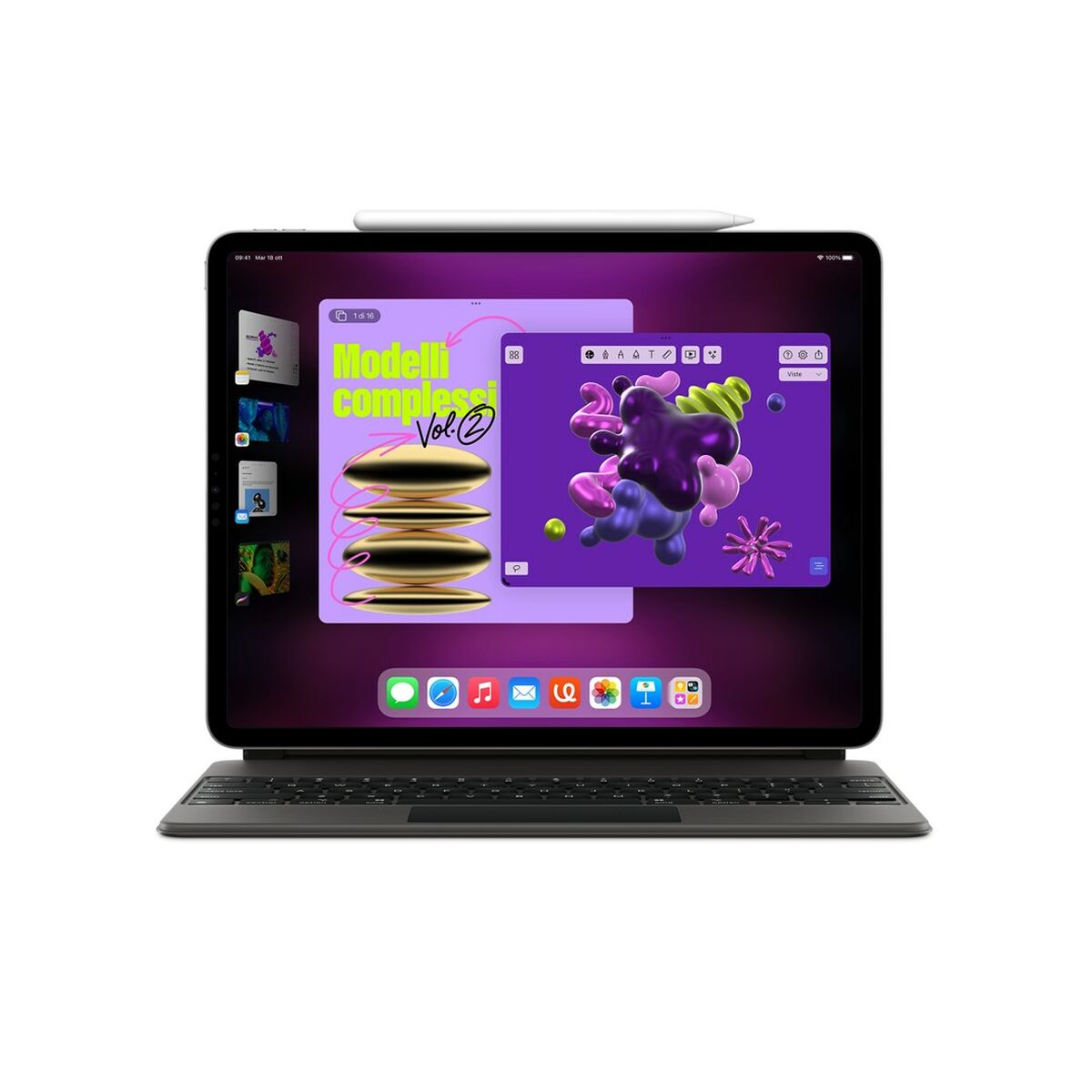 Läsplatta Apple iPad Pro 11" M2 16 GB RAM Silvrig 2 TB - 7