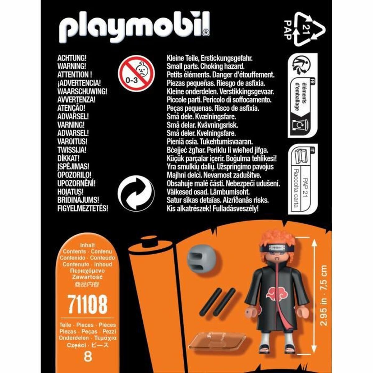 Actionfigurer Playmobil Pain 8 Delar - 5