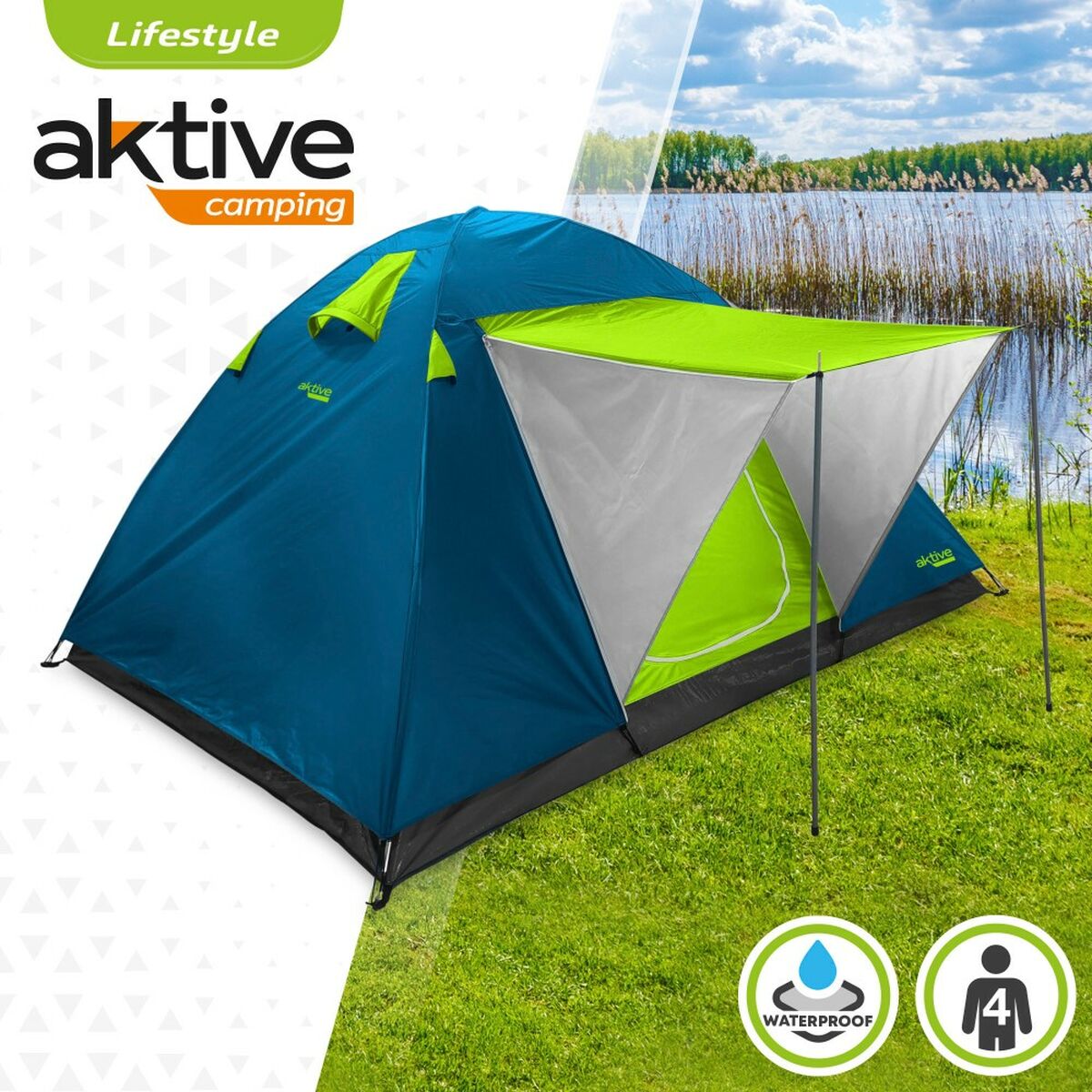 Lanthandel Aktive Markis 240 x 130 x 210 cm (2 antal) - 9