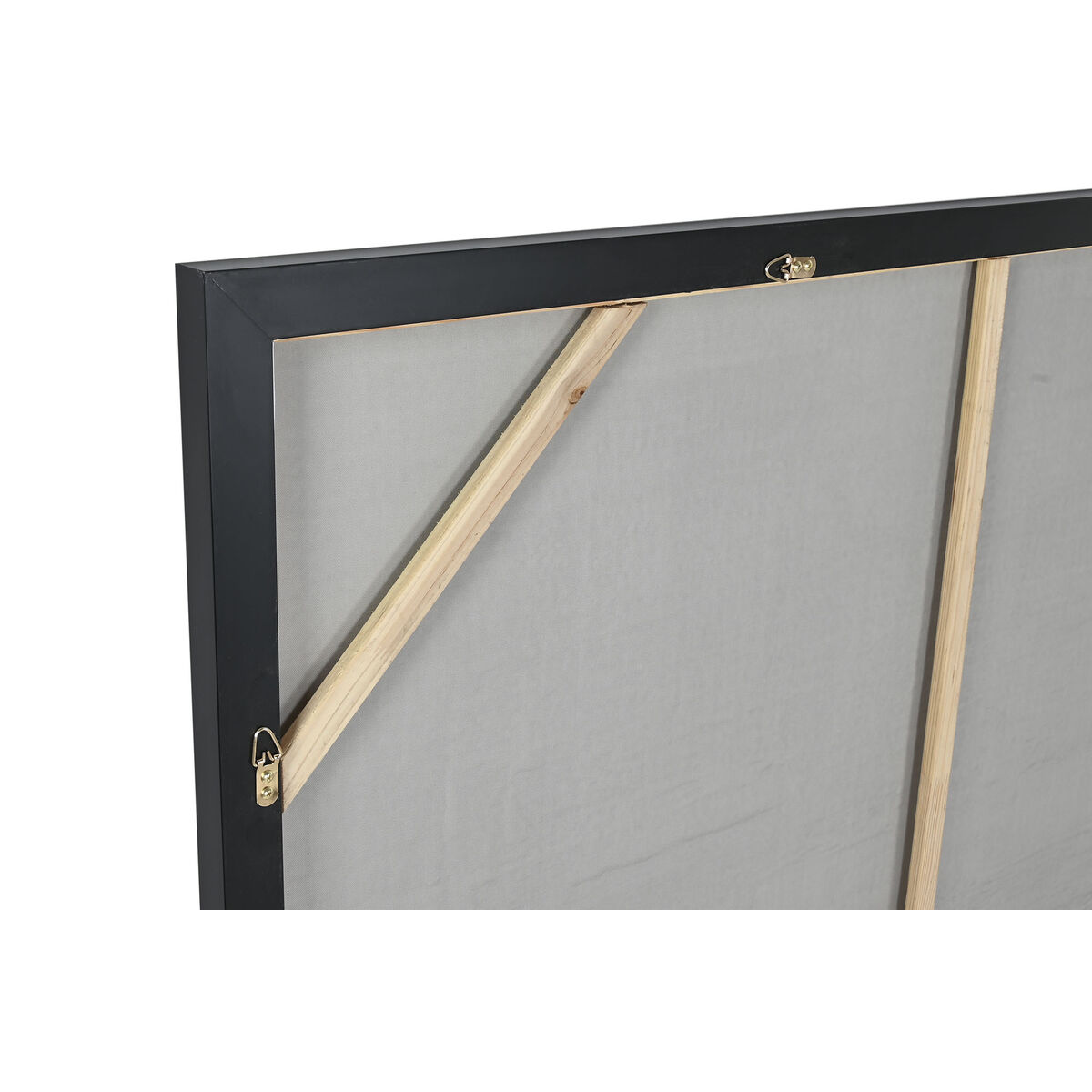 Tavla Home ESPRIT Vit Svart Gyllene Modern 156 x 3,8 x 106 cm - 4