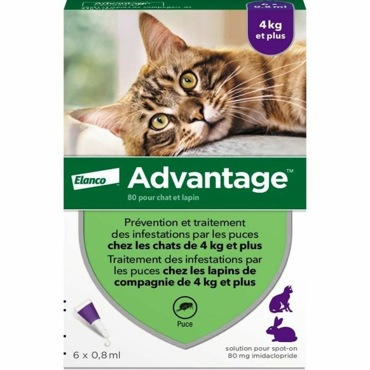 Mot parasiter Advantage 2125 - 2