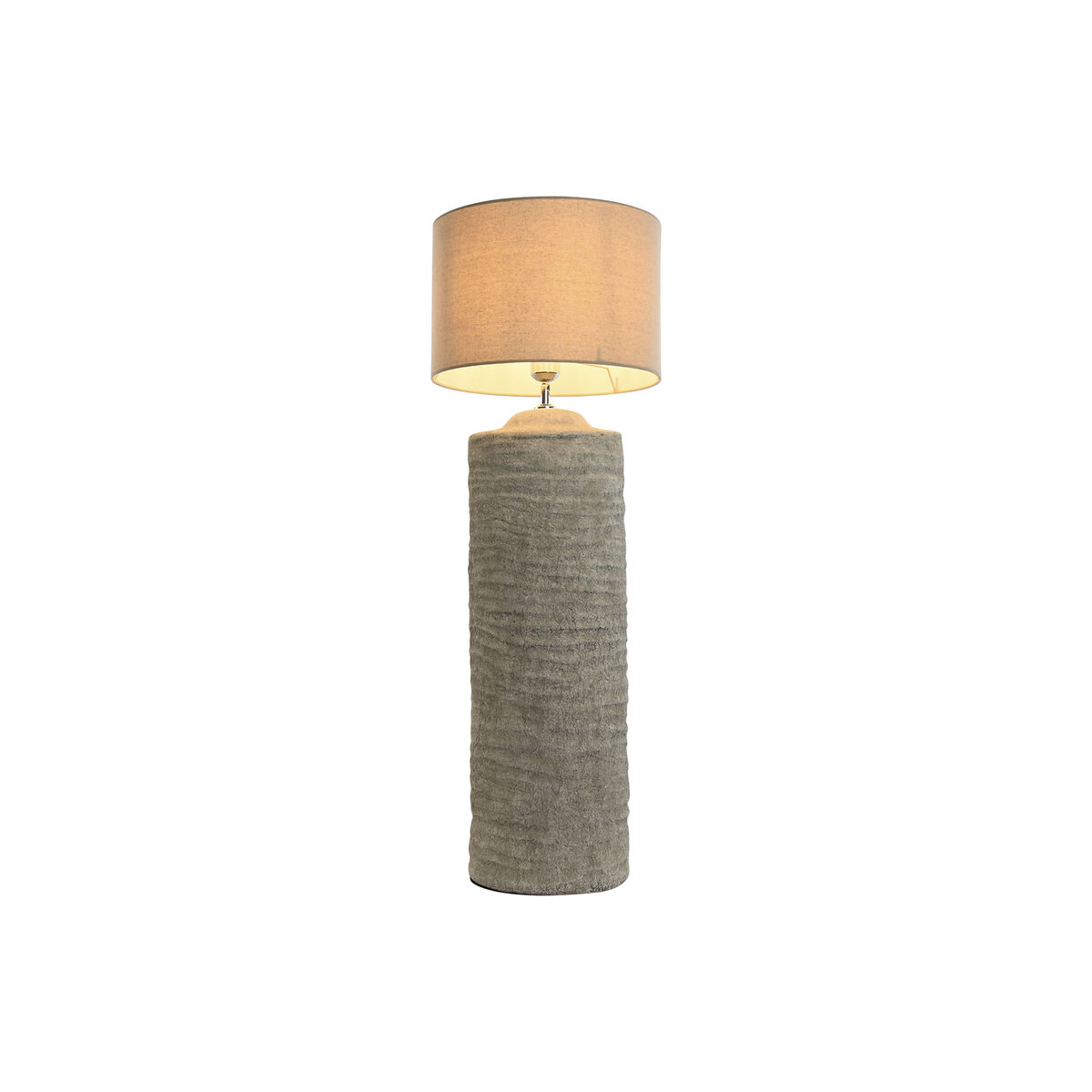 Bordslampa Home ESPRIT Grå Cement 50 W 220 V 24 x 24 x 82 cm - 2