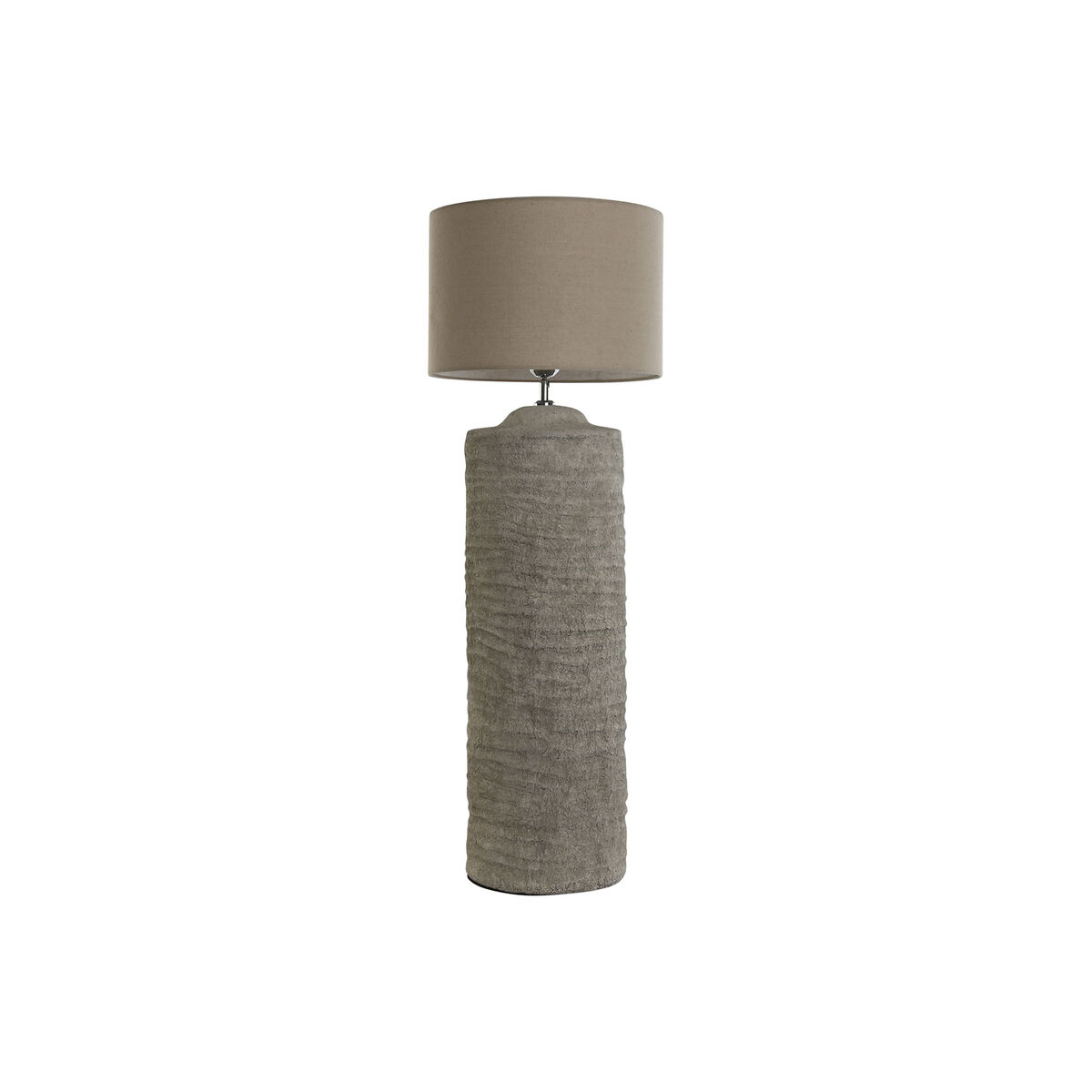 Bordslampa Home ESPRIT Grå Cement 50 W 220 V 24 x 24 x 82 cm