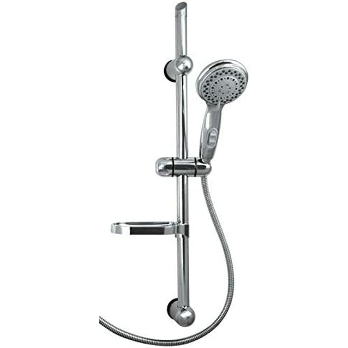 Duschpelare Rousseau Grå Chrome Metall - 2