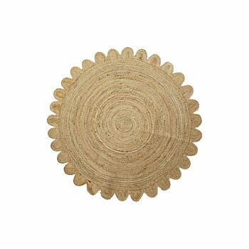 Matta DKD Home Decor Brun (150 x 150 x 0,75 cm)