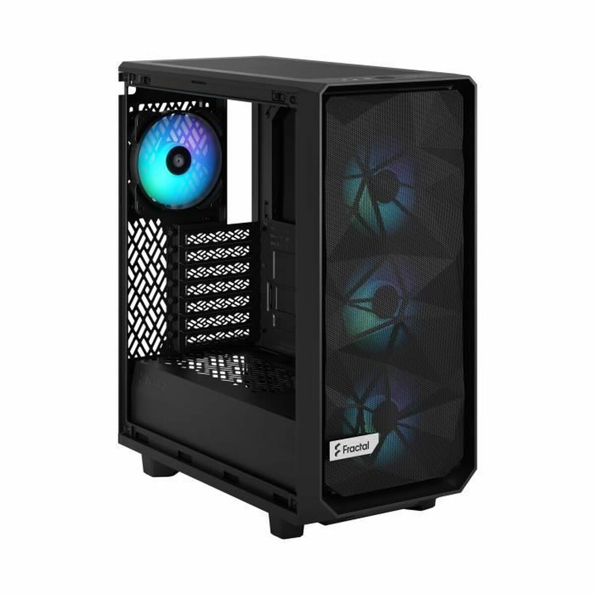 ATX Semitorn Fractal Meshify 2 Compact RGB Svart - 5