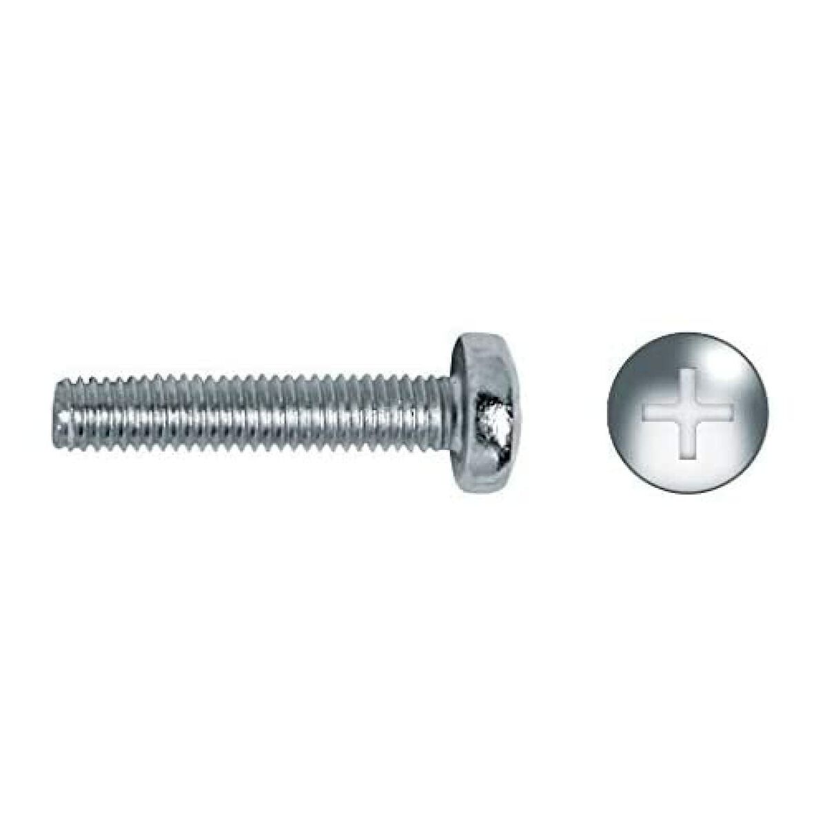 Låda med skruvar CELO 4 x 15 mm Metrisk skruvgänga 500 antal Galvaniserad - 2