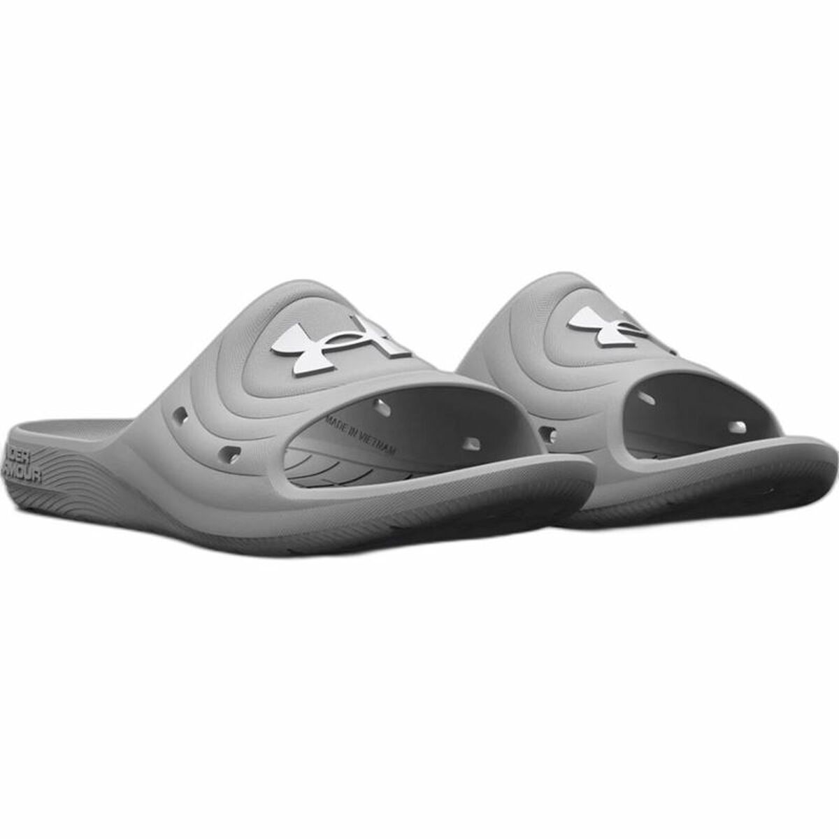 Strandtofflor för kvinnor Under Armour Locker IV SL Grå - 5