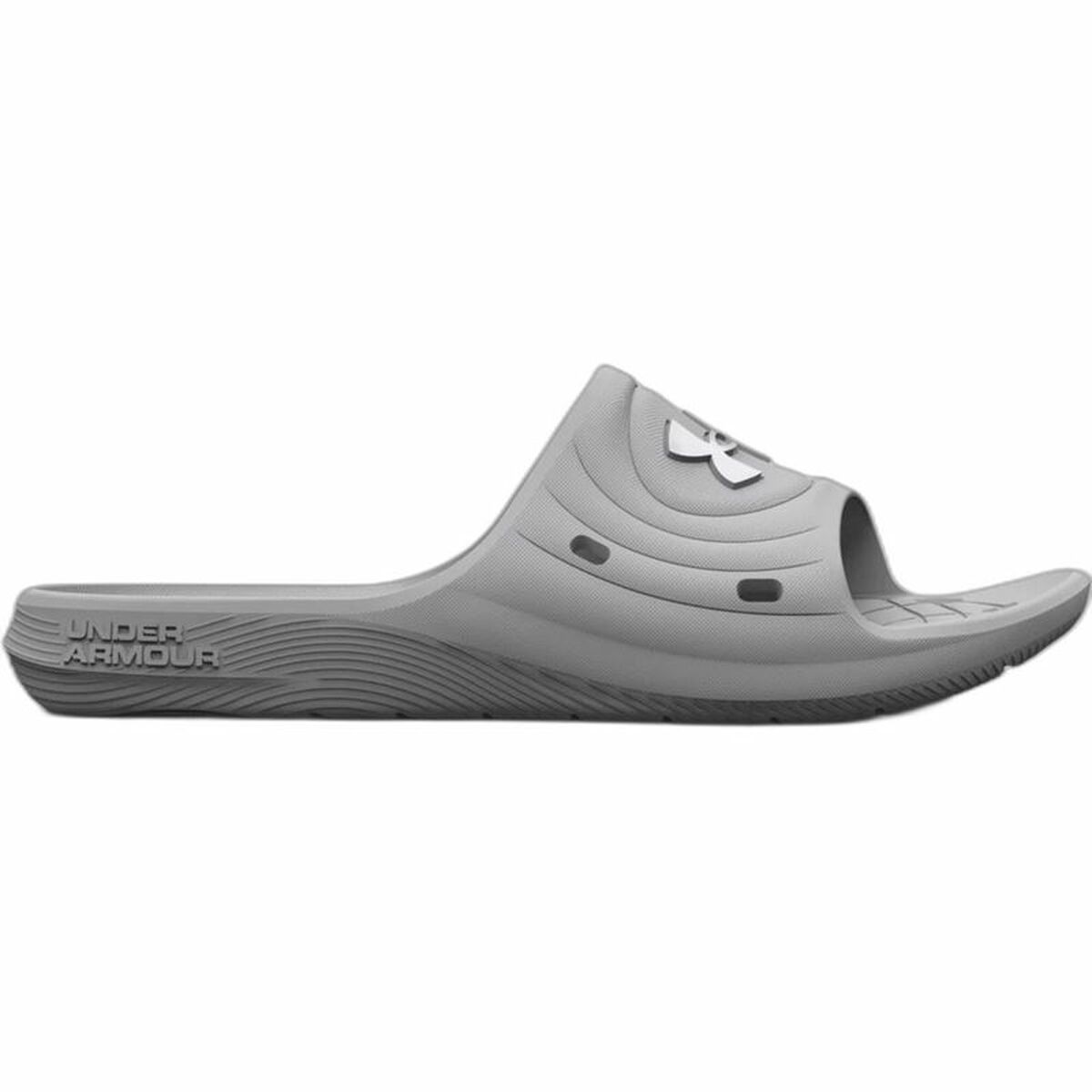 Strandtofflor för kvinnor Under Armour Locker IV SL Grå