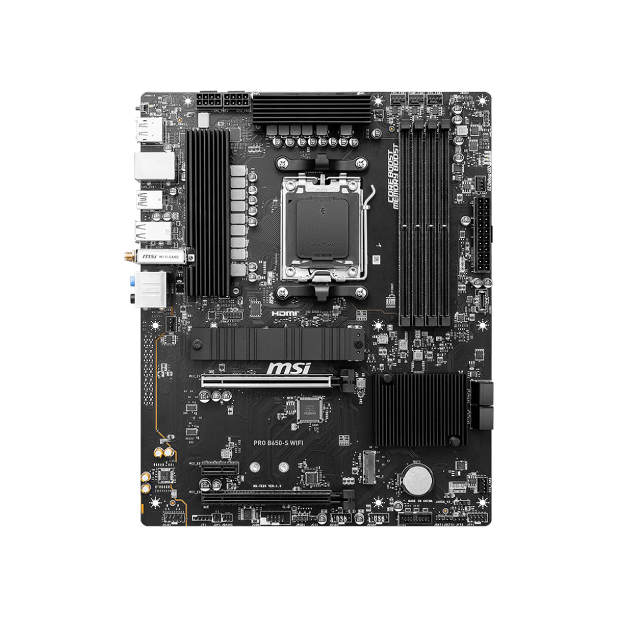 Moderkort MSI PRO B650-S WIFI AMD B650 AMD AM5 - 2