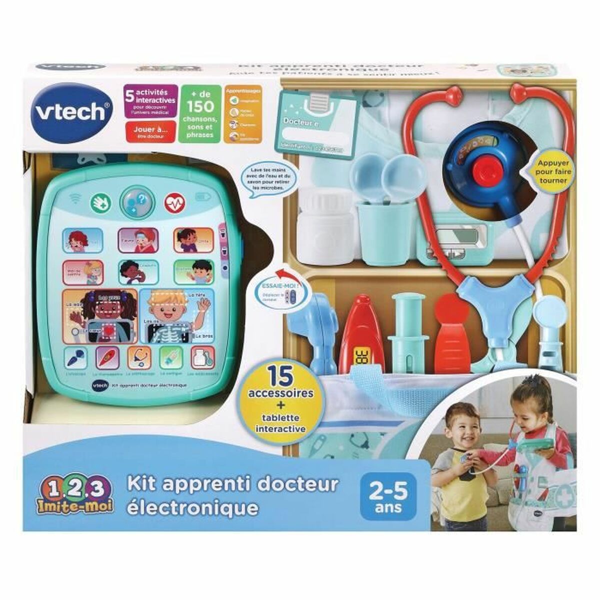 Leksak, doktorsväska med tillbehör Vtech Electronic Doctor Apprentice Kit - 3