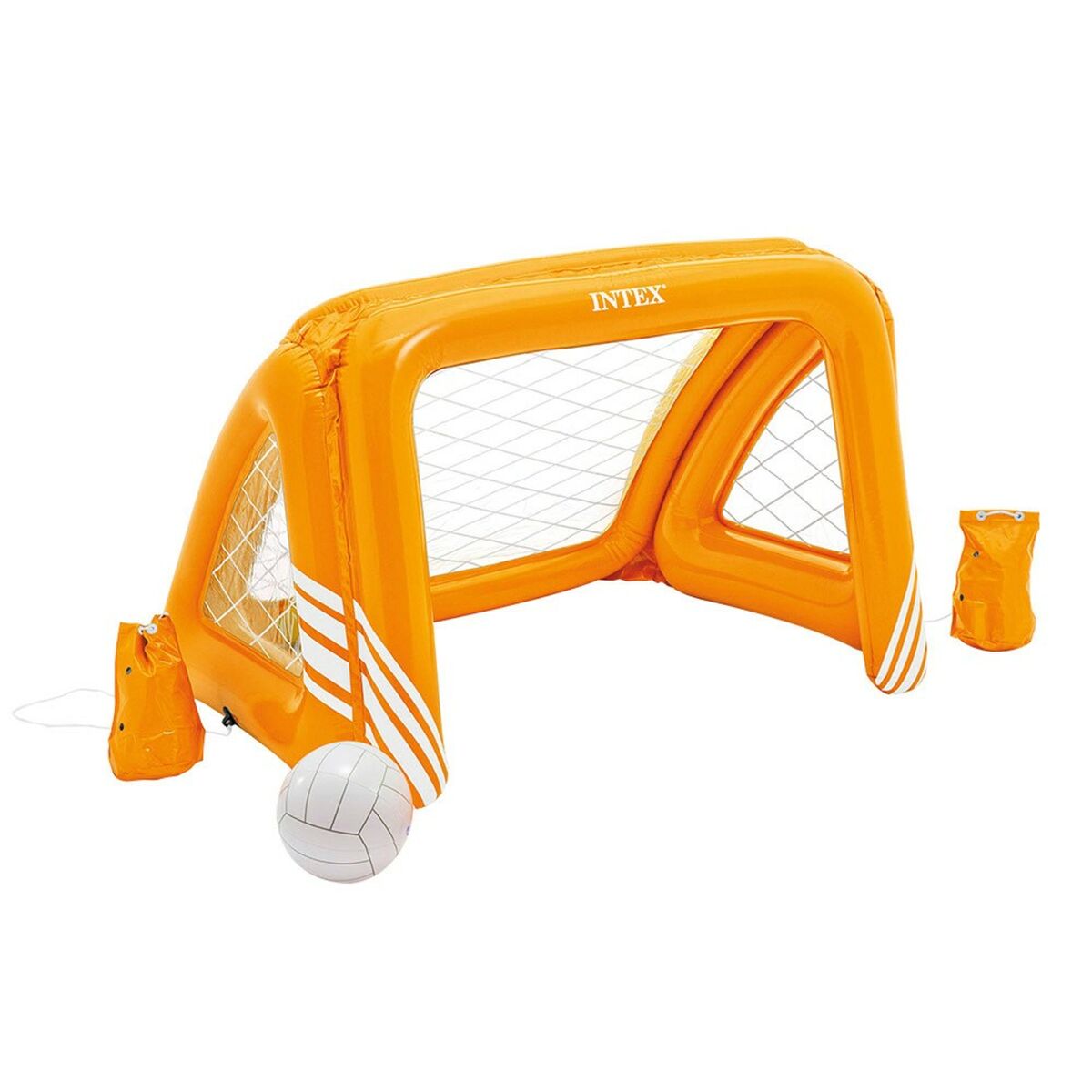 Uppblåsbart mål Intex Orange - 7