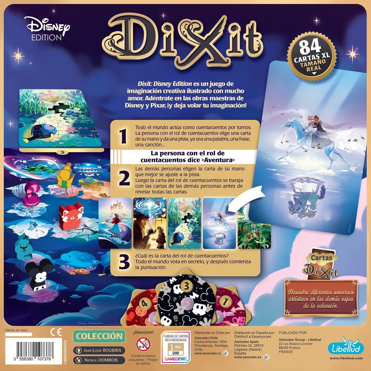 Sällskapsspel Asmodee Dixit Disney ES, PT - 3